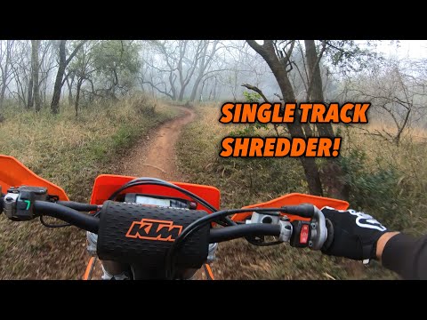 2024 KTM 150 EXC TEST RIDE | RAW SINGLE TRACK