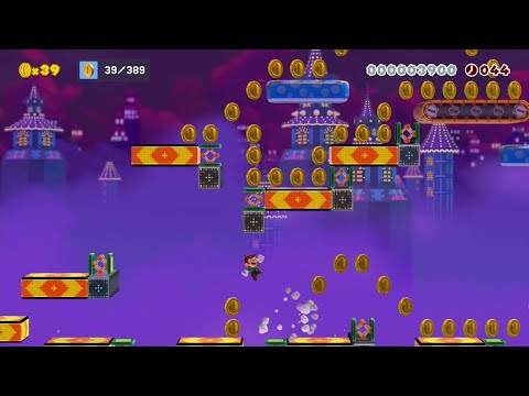 Super Mario Maker 2 - mario auto world (50sec) by zzgnzz - No Commentary