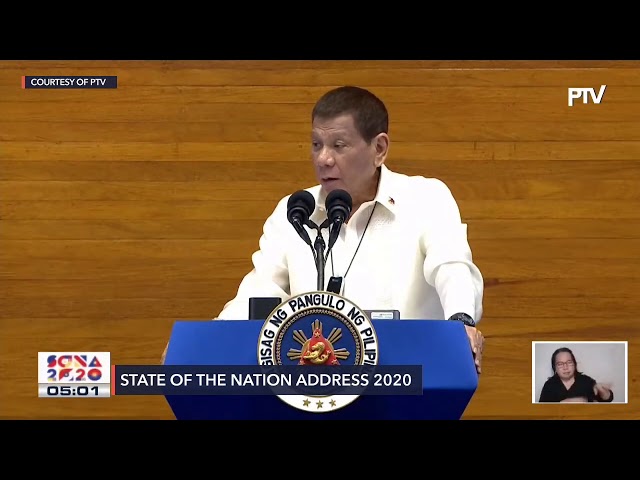 Duterte again calls for return of death penalty by lethal injection