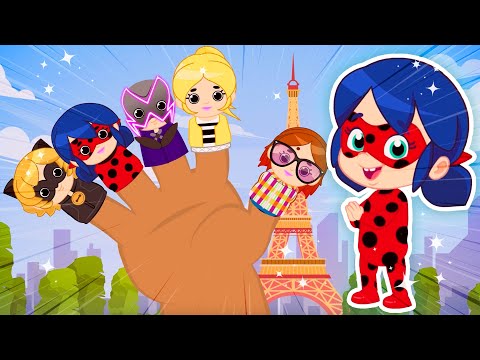 LADYBUG Finger Family! | Songs for Kids | Groovy the Martian