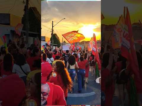 FOI LINDO DEMAIS!!#Araguaina #Tocantins #Brasil #EuvotoFazendoL #LulaVirou