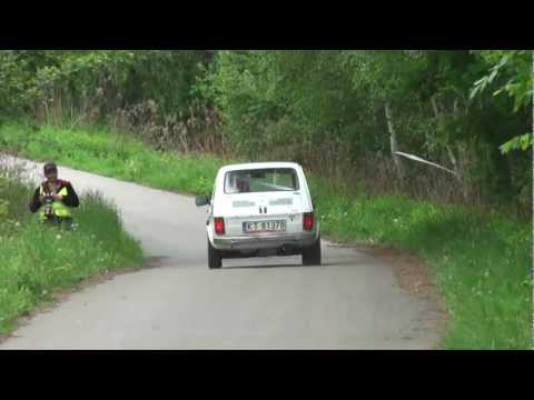 Maciej Kieras Fiat 126p - Zamkowy Wyścig Dębno 13-05-2012