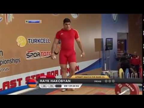 Hayk Hakobyan 2012 European Championships Men +105 Kg