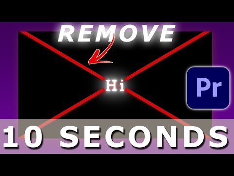Remove red x Premiere Pro fastest way | 10 Seconds tutorial