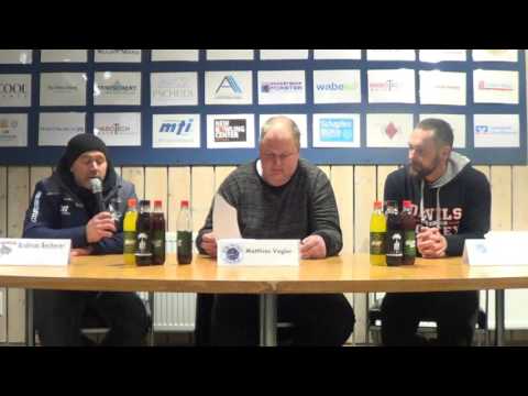 Pressekonferenz Devils Ulm/Neu-Ulm vs. Kempten Sharks