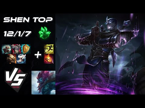 TOP Shen vs Trundle - EU Grandmaster Patch 25.S1.8