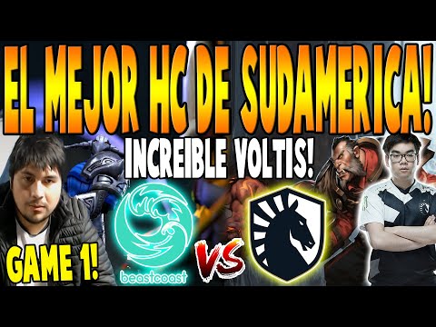 BEASTCOAST vs LIQUID [GAME 1] BO2 - Increíble Voltis "K1 vs MiCKe" - ESL ONE FALL 2021 DOTA 2