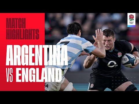 Back three running rampant ⚡️ | Argentina vs England | Highlights