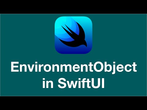 EnvironmentObject in SwiftUI