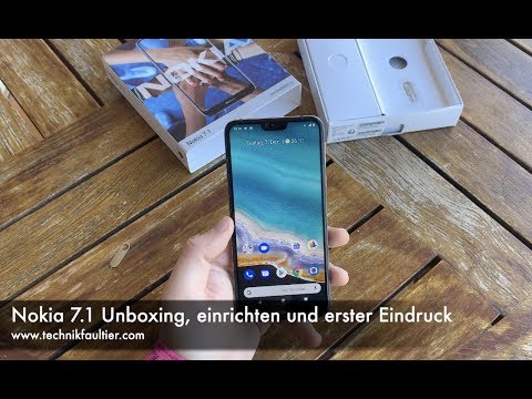 Nokia 7.1 unboxing, setup and first impression