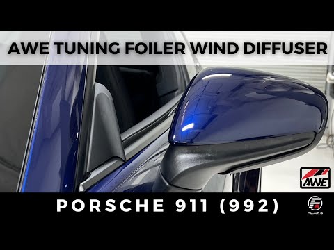 Installing & Testing the AWE Tuning Foiler Wind Diffuser (992)