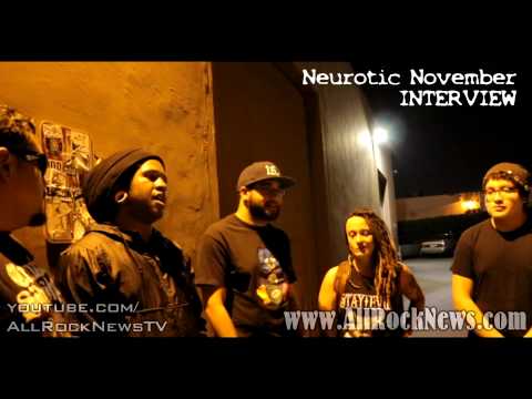 Neurotic November INTERVIEW 2014. Talk Tour, Juggalos, Hopsin, Tech N9ne and more