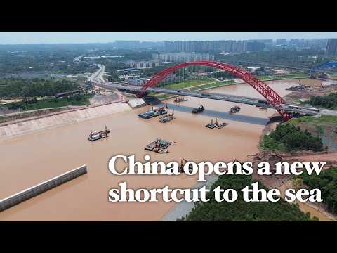 China opens $10.75 billion Pinglu Canal, giving its landlocked ...