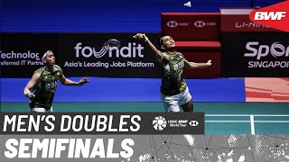 KFF Singapore Badminton Open 2024 | Astrup/Rasmussen (DEN) [5] vs. Alfian/Ardianto (INA) [7] | SF