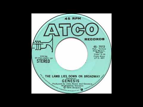 340  GENESIS - THE LAMB LIES DOWN ON BROADWAY (album version) (1974)