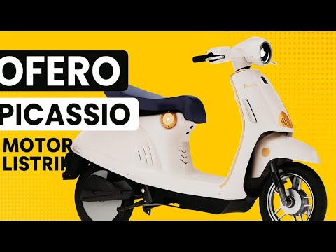Ofero Picassio | Motor Listrik Persis Vespa Matic 😮‼️| Review ofero Picassio 