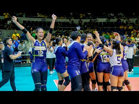 WATCH: NU Lady Bulldogs celebrate another Finals appearance