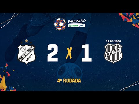 Inter de Limeira 2 x 1 Ponte Preta- 4ª rodada do Paulistão Sicredi 2020