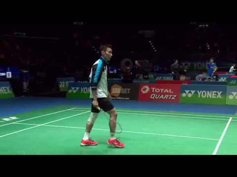 Yonex All England Open 2017 | Badminton R16 M2-MS | Lee Chong Wei vs Wang Tzu Wei