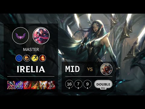 Irelia Mid vs Zed - EUW Master Patch 12.2