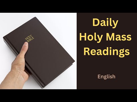 Daily Holy Mass Readings I January 8 I Eng Audio Bible Reading I Mk 1:7-11 The Baptism of the Lord,
