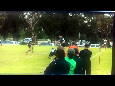 Wanneroo vs Joondalup great run by Byron and finish by Marcell