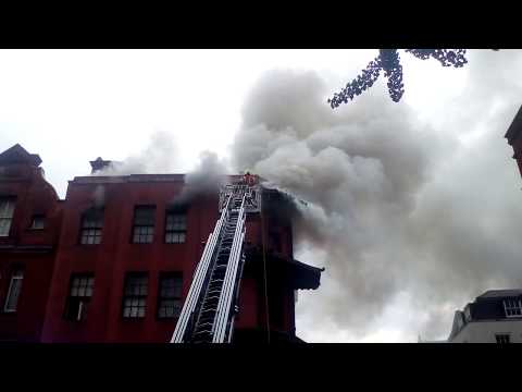 22/09/2019 8:30am Fire in London Chinatown