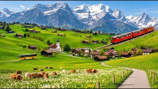 Gstaad Switzerland 🇨🇭 - The Most Beautiful Swiss Valley Created by God