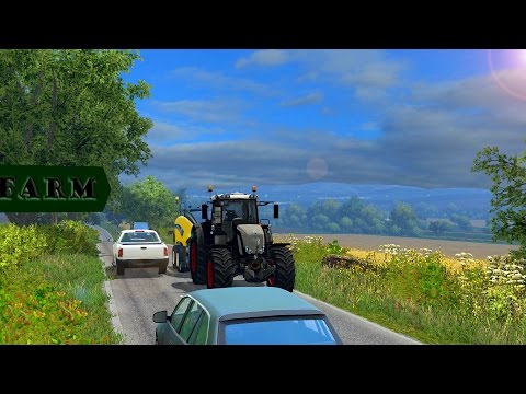 Farming Simulator 2015 Baling| Chellington