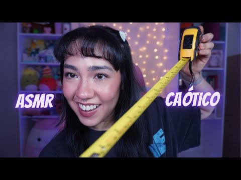 DUVIDO você não se arrepiar com esse ASMR rápido e caótico