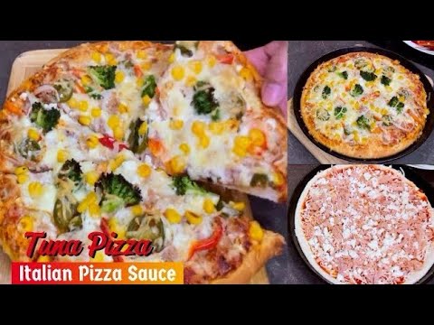Best Tuna Pizza Recipe |Tasty Italian Pizza Sauce | Tunfish Pizza Recipe |