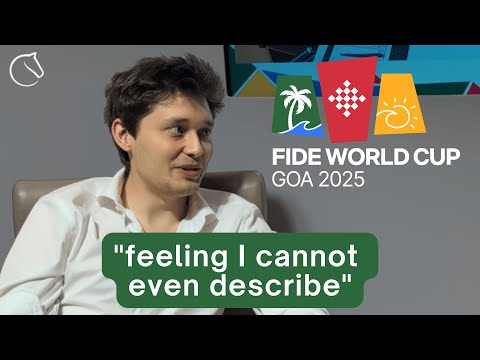 Andrey Esipenko After Qualifying to the Candidates | FIDE World Cup 2025 | Finals Game 2
