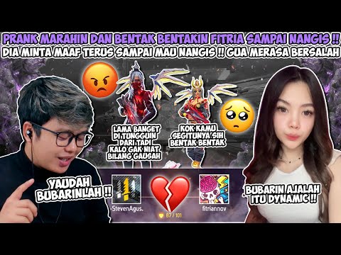 PRANK ANGRY & SHOUTED AT FITRIA SO MUCH THAT SHE REALLY CRIED!?🥺 WAHYU FEELING GUILTY!!😭