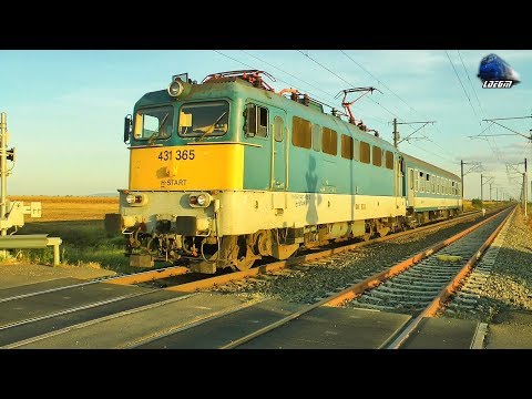 V43 431 365-0 Locomotive  & Tren Lokösháza-Curtici-Lokösháza Train in Curtici - 19 September 2019