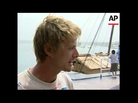 WRAP  Norwegians set sail in replica of Kon Tiki nearly 60 years later