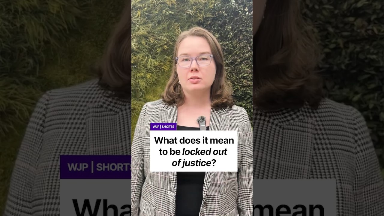 What does it mean to be locked out of justice? #StaffShorts