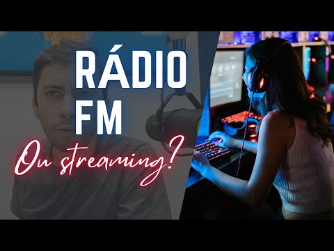 Web rádio não é rádio?