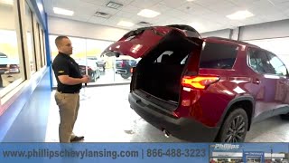 How to Use the Power Lift Gate on the 2023 Chevrolet Traverse RS