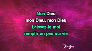 Karaoké Mon Dieu - Edith Piaf *