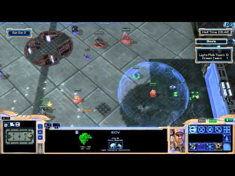 [SC2 Custom Map] The Star Strikers (Part 1)