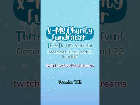 FiveEyesStreams - Epic Charity Minecraft Stream Tomorrow!