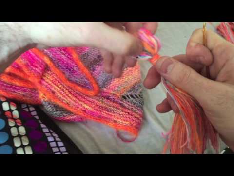 Marled Magic Shawl - Tasselate it!