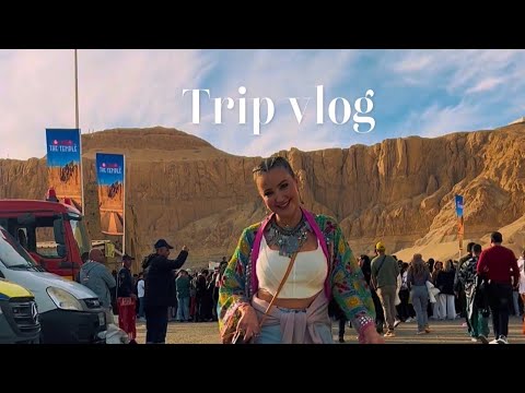 Cercle x Adriatique at Hatshepsut temple Vlog-My journey and the people I met-