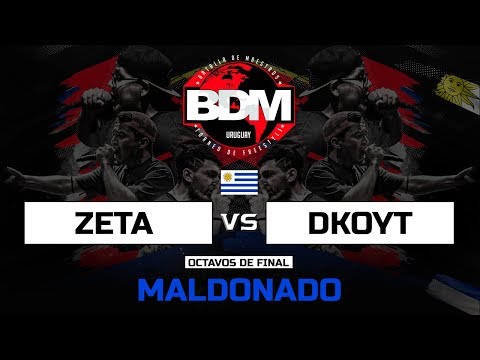 Zeta vs Dkoyt | Octavos de final | Clasificatorias Maldonado | BDM Uruguay