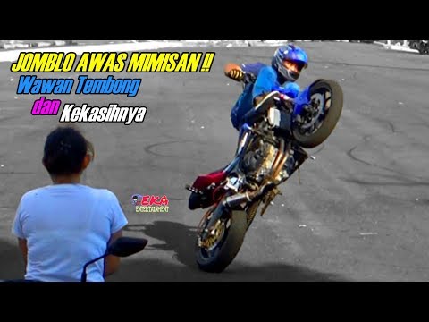 WAWAN TEMBONG di Lihat Sang Pujaan Hati Ketika Latihan Freestyle