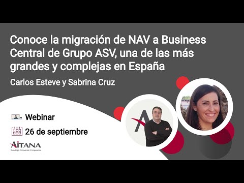 Conoce la migraci�n de NAV a Business Central de Grupo ASV, una de las m�s grandes y complejas en Espa�a
