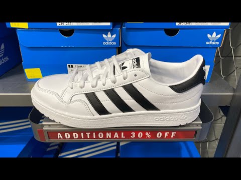 Adidas Team Court (Cloud White/ Core Black/ Cloud White) - Style Code: EG9734