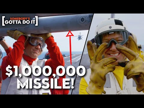 Mike Rowe: MANHANDLING MISSILES on a NUCLEAR SUPERCARRIER | Somebody's Gotta Do It