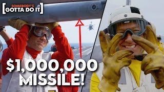 Mike Rowe: MANHANDLING MISSILES on a NUCLEAR SUPERCARRIER | Somebody&#39;s Gotta Do It