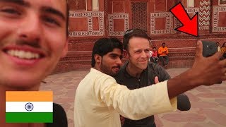 TAJ MAHAL TRAVEL VLOG! I Became FAMOUS! AGRA, INDIA